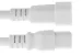 AC power cord, C20 to C19, 12 AWG, 10ft, White