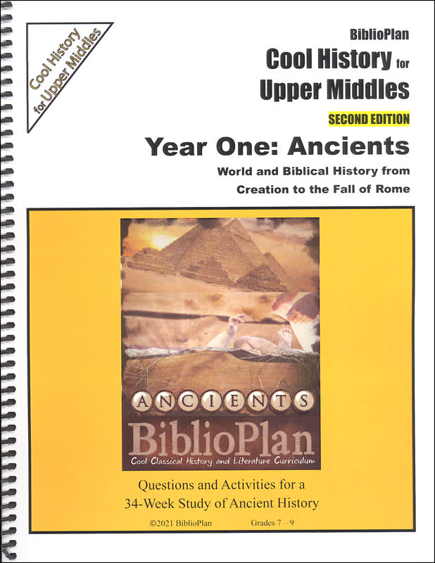 BiblioPlan: Ancient Cool History Upper Middles