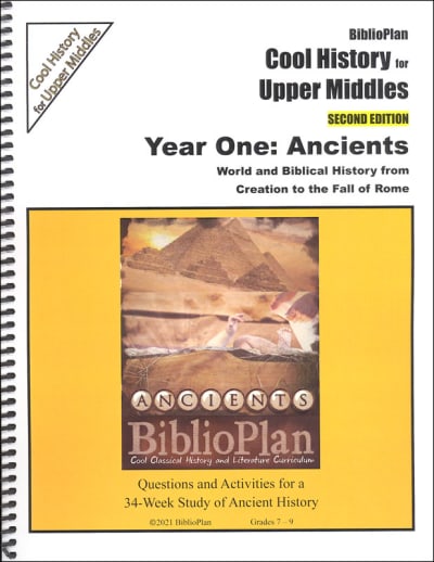 BiblioPlan: Ancient Cool History Upper Middles, Second Edition