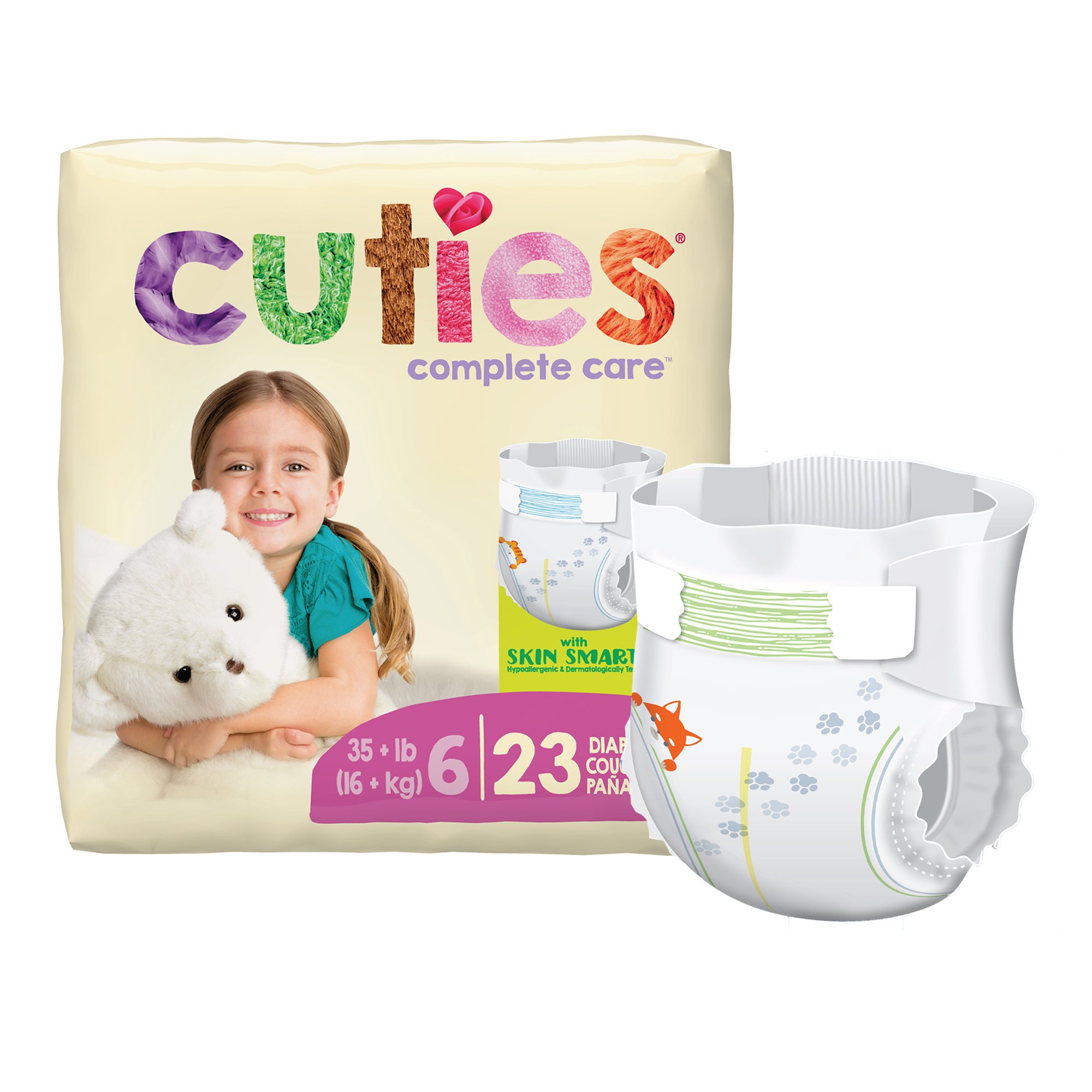 Cuties Premium Diaper, Size 6 MK 763396