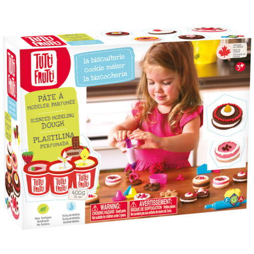Cookie Maker Kit (Tutti Frutti Scented Modeling Dough)