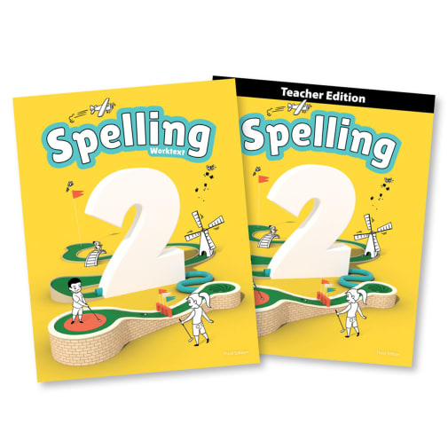 BJU Press Spelling 2 Homeschool Kit 3rd Edition