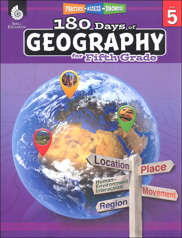 180 Days of Geography for Fifth Grade