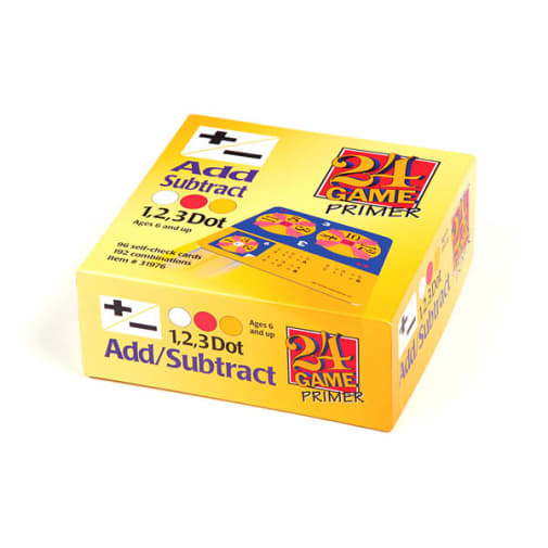 24 Game 96-Card Deck: Add/Subtract