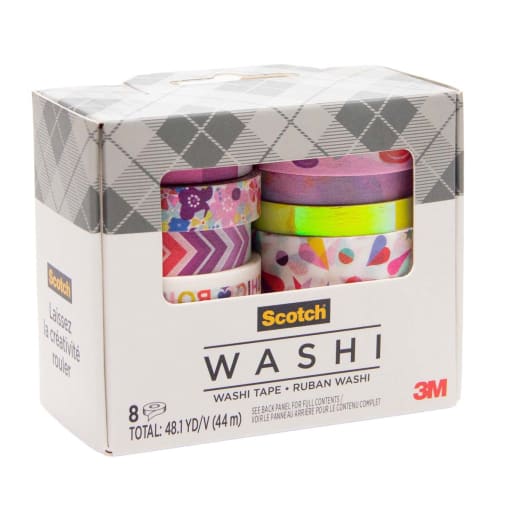 Scotch Washi Tape Spring 8 pack