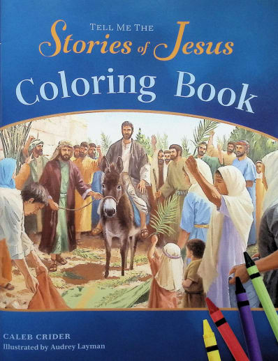 Tell Me the Stories of Jesus Coloring Book