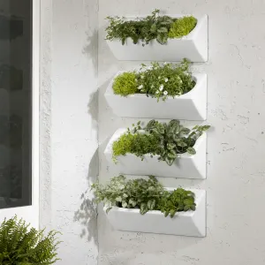 Outdoor Wall Planter – Set of 4