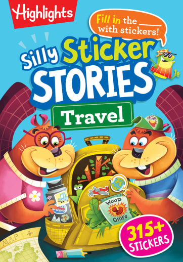 Silly Sticker Stories - Travel