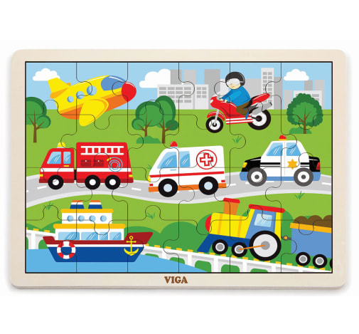 Vehicles Puzzle (24 piece)