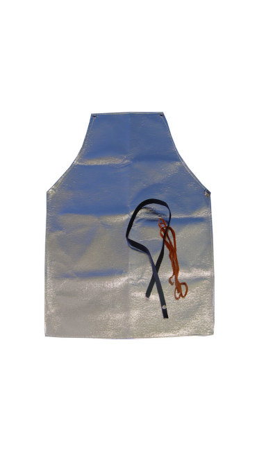 36" Bib Aprons: 24" W x 36" H, 19 oz. Aluminized 
Para Aramid Blend