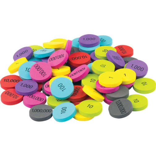 Foam Place Value Disks