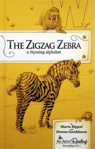 Zigzag Zebra Read-Aloud Rhyming Alphabet Book