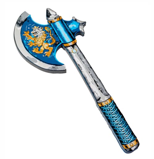 Liontouch Knight Axe - Noble Knight (Blue)