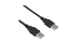 6Ft A-Male to A-Male USB2.0 Cable Black