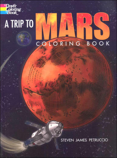 Trip to Mars Coloring Book