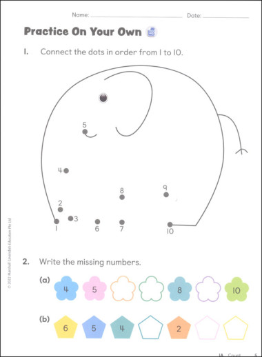 Primary Mathematics Student Book 1A (Revised edition - 2022