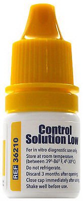 UniStrip Blood Glucose Control Solution, Low MK 1080458