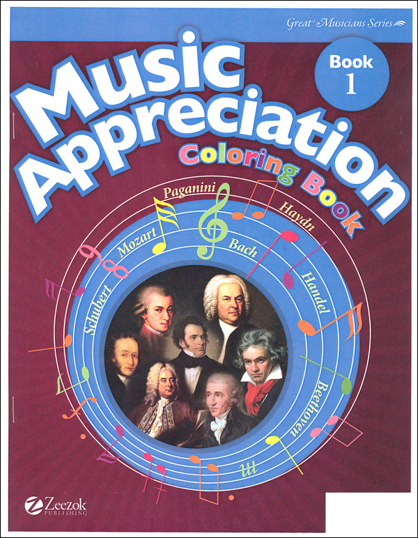 Music Appreciation for the Elementary Grades Coloring Book