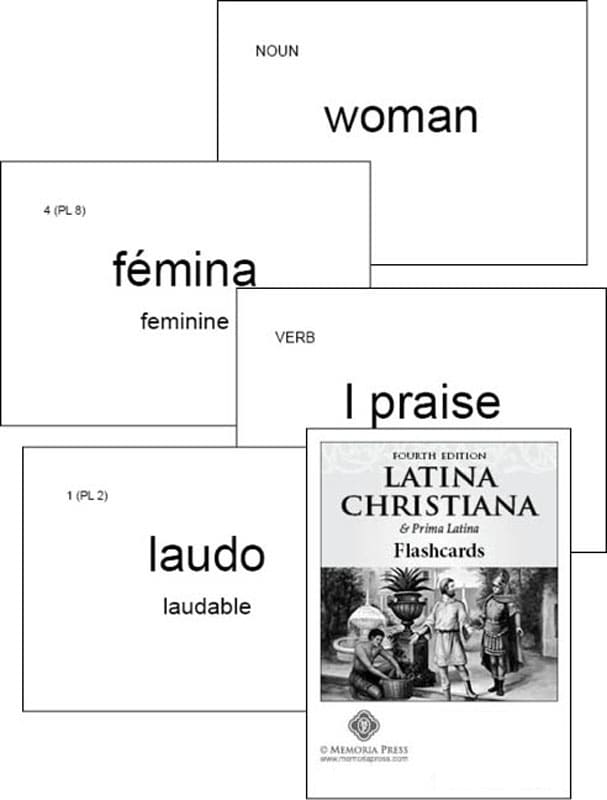 Prima Latina/Latina Christiana Flashcards (4th Edition)