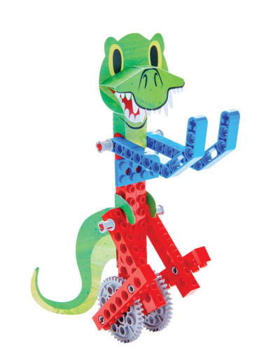 Klutz LEGO Gadgets Activity Book and Bricks to Build 11 Machines