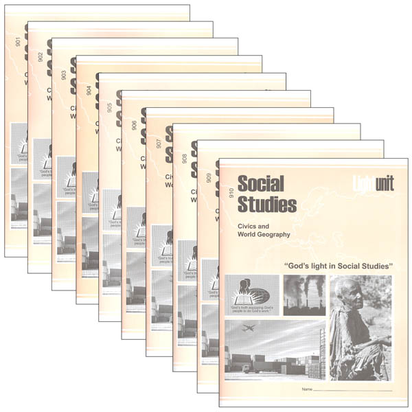 Social Studies 901-910 LightUnit Set