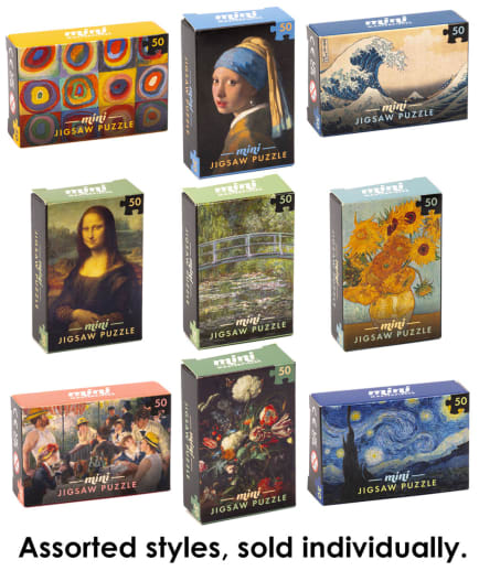 Mini Masterpieces Jigsaw Puzzle (assorted masterpiece)