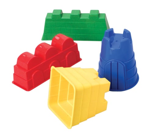 Sand Castle Molds (Set of 4)