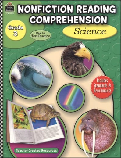 Nonfiction Reading Comprehension - Science Grade 3