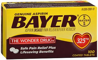 Bayer Aspirin Pain Relief MK 1050109