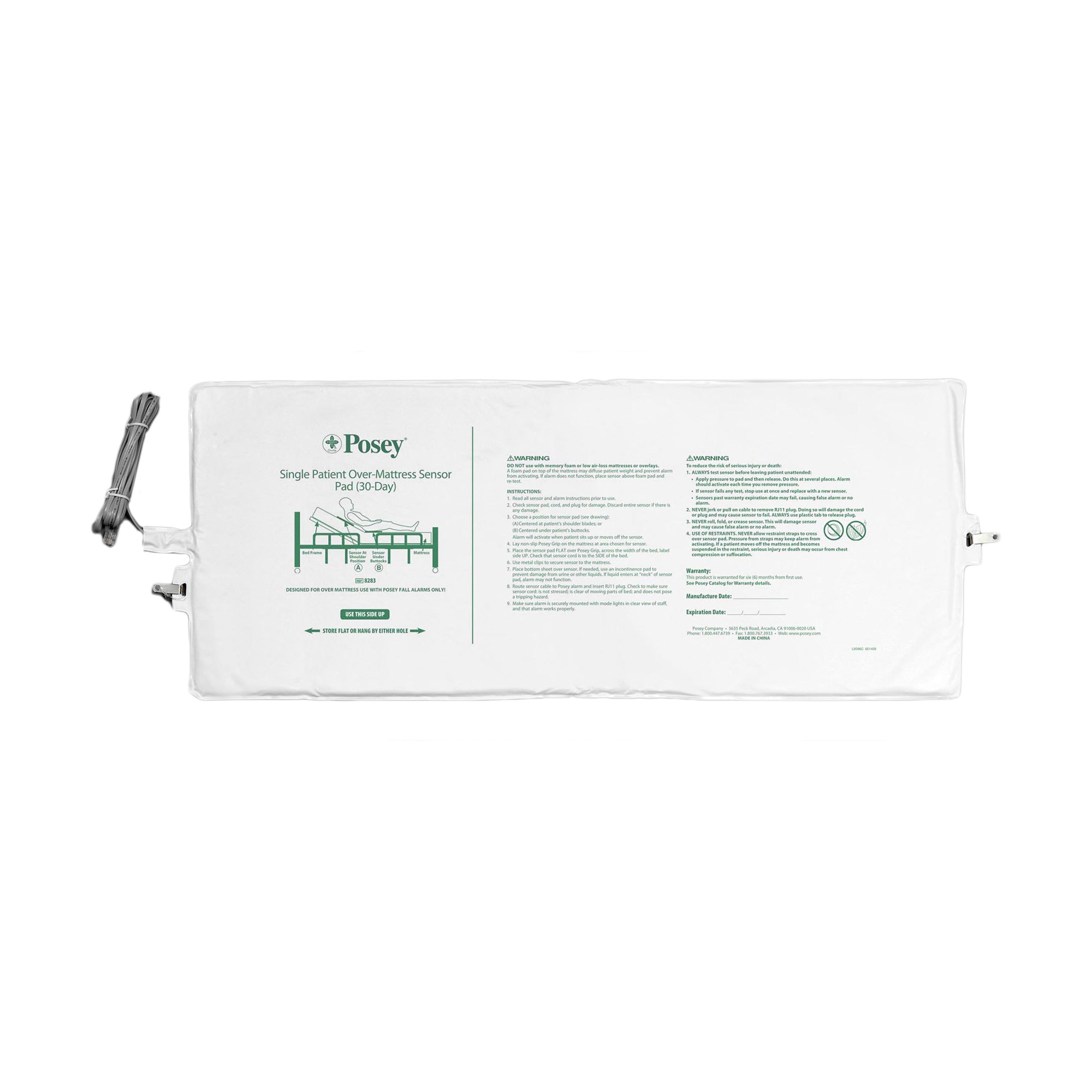 Fall Management Bed Sensor Pad MK 405786