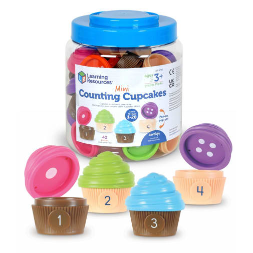 Mini Counting Cupcakes