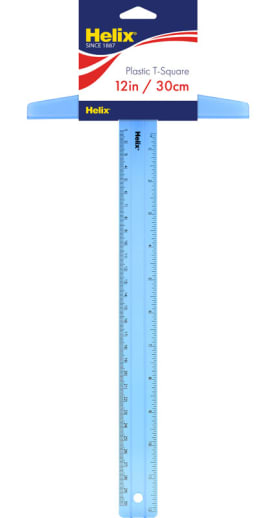 Plastic T-Square 12"/30cm