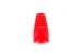 Ethernet Cable Boots - Red, Qty 10