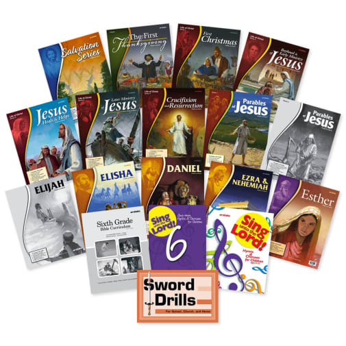 Abeka Bible Grade 6 Kit