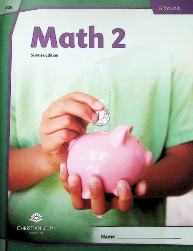 Mathematics LightUnit 205 Sunrise Edition