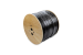 1000ft RG59 Coaxial Cable w/Dual 18AWG Power Wires, CMR Jacket, Black