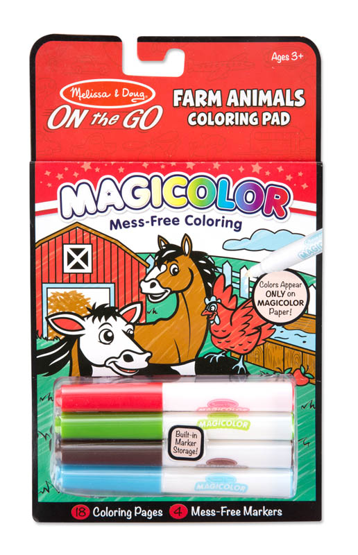 Farm Animals - Magicolor Coloring Pad Farm Animals - Magicolor Coloring Pad