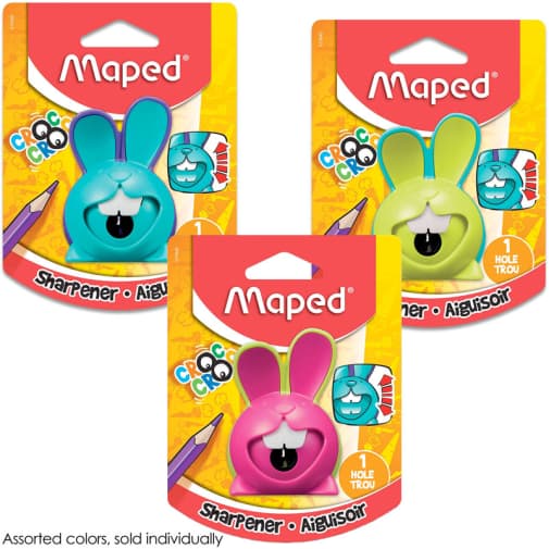 Maped Croc Croc 1 Hole Sharpener (bunny)