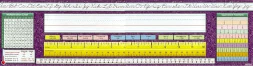 Intermediate Desk Plate - Traditional Cursive