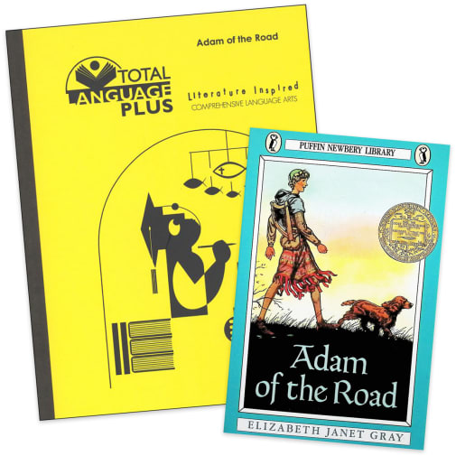 Adam of the Road: Total Language Plus Study Guide and Book