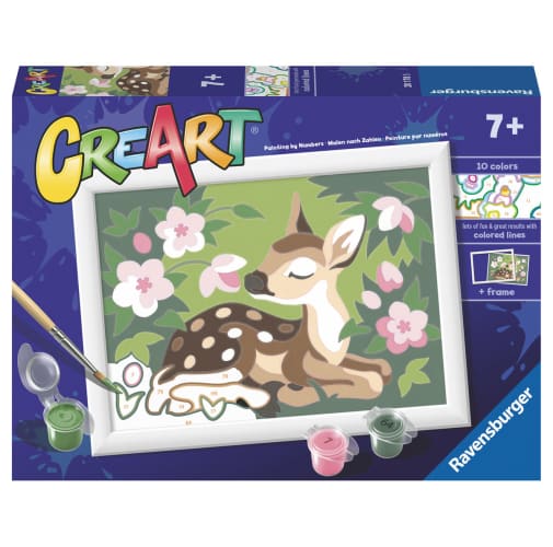 Ravensburger CreArt Paint by Number: Floral Fawn (5x7)