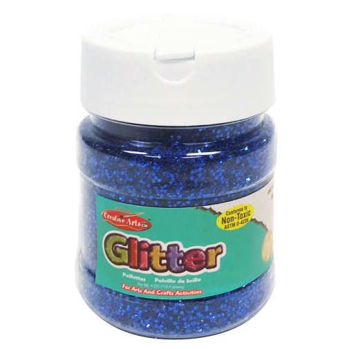 Glitter 4 oz. Bottle - Blue