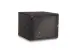 LINIER 9U 19in Wall Mount Cabinet with Glass Door