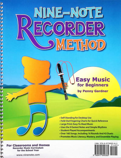 Nine-Note Recorder Method: Easy Music for Beginners