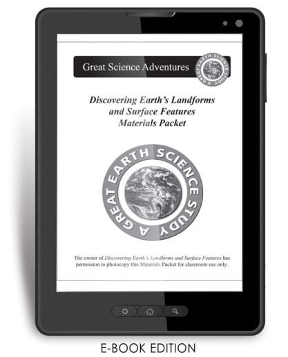 Discovering Earth's Landforms and Surface Features Materials Packet e-book