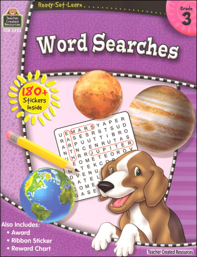 Word Searches Grade 3 (Ready, Set, Learn)