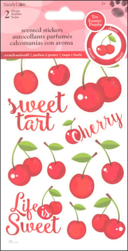 Cherries Scented Stickers