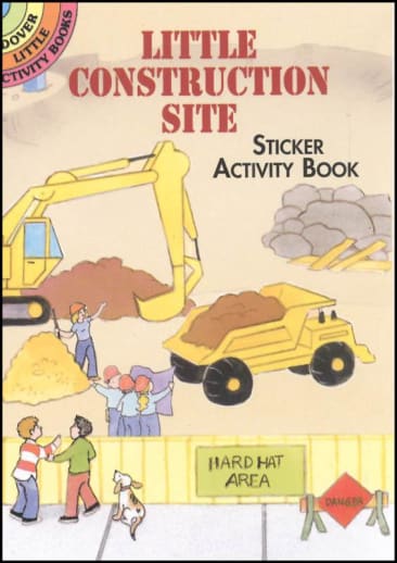 Little Construction Site Sticker Acty Book