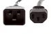AC Power Cord, C20 to C13, 14 AWG, 12ft