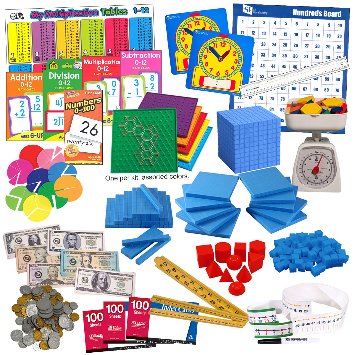 Horizons Grade 3 Manipulative Kit